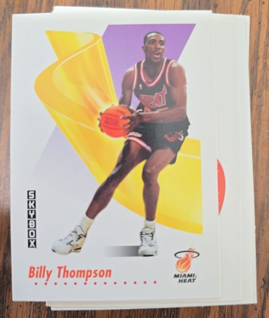 1991 Skybox #154 Billy Thompson — front
