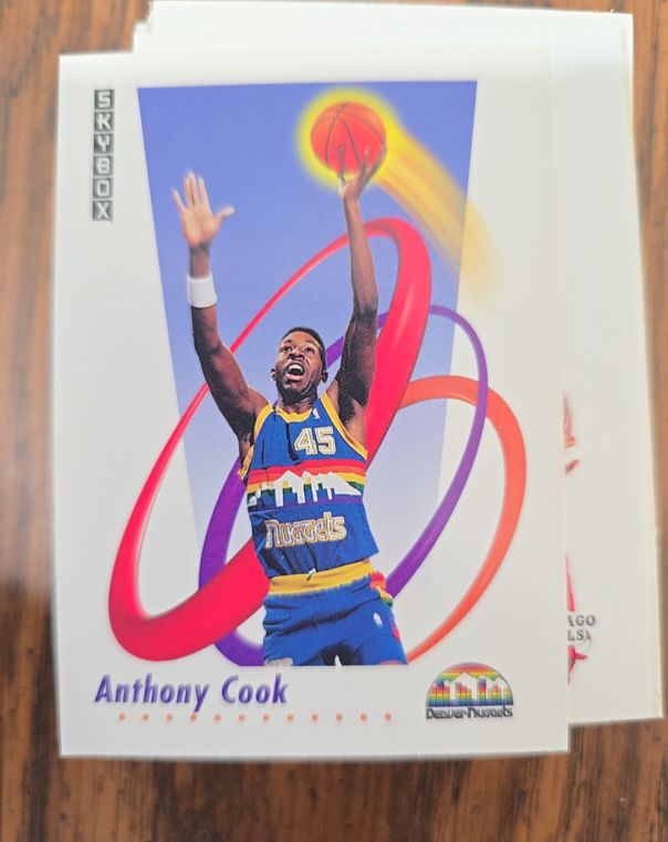 1991 Skybox #69 Anthony Cook — front