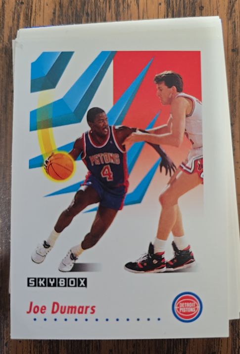 1991 Skybox #81 Joe Dumars — front