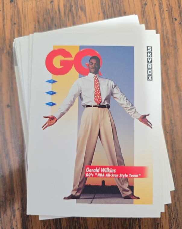 1991 Skybox #327 Gerald Wilkins — front