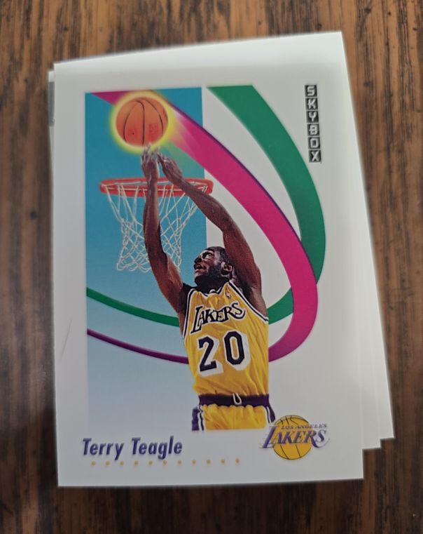 1991 Skybox #141 Terry Teagle — front
