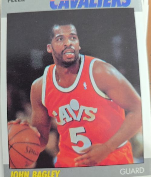 1987 Fleer #5 John Bagley — front