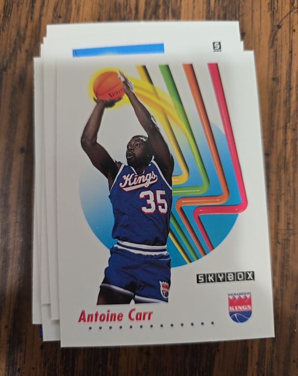 1991 Skybox #244 Antoine Carr — front