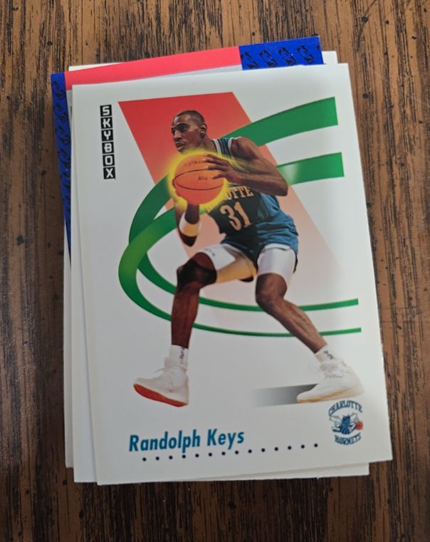 1991 Skybox #29 Randolph Keys — front