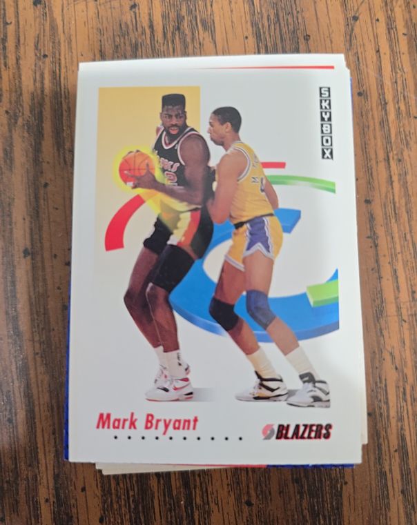 1991 Skybox #234 Mark Bryant — front