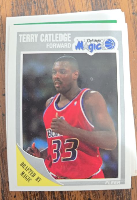 1989 Fleer #108 Terry Catledge — front