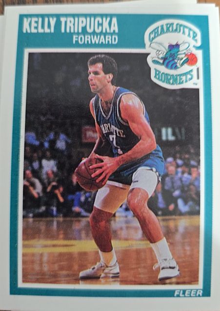 1990 Fleer #21 Kelly Tripucka — front