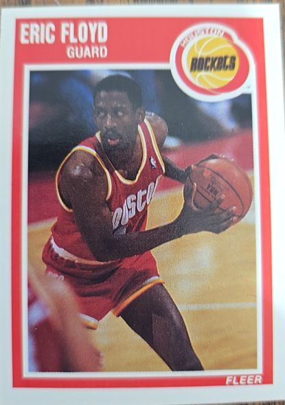 1989 Fleer #59 Eric Floyd — front