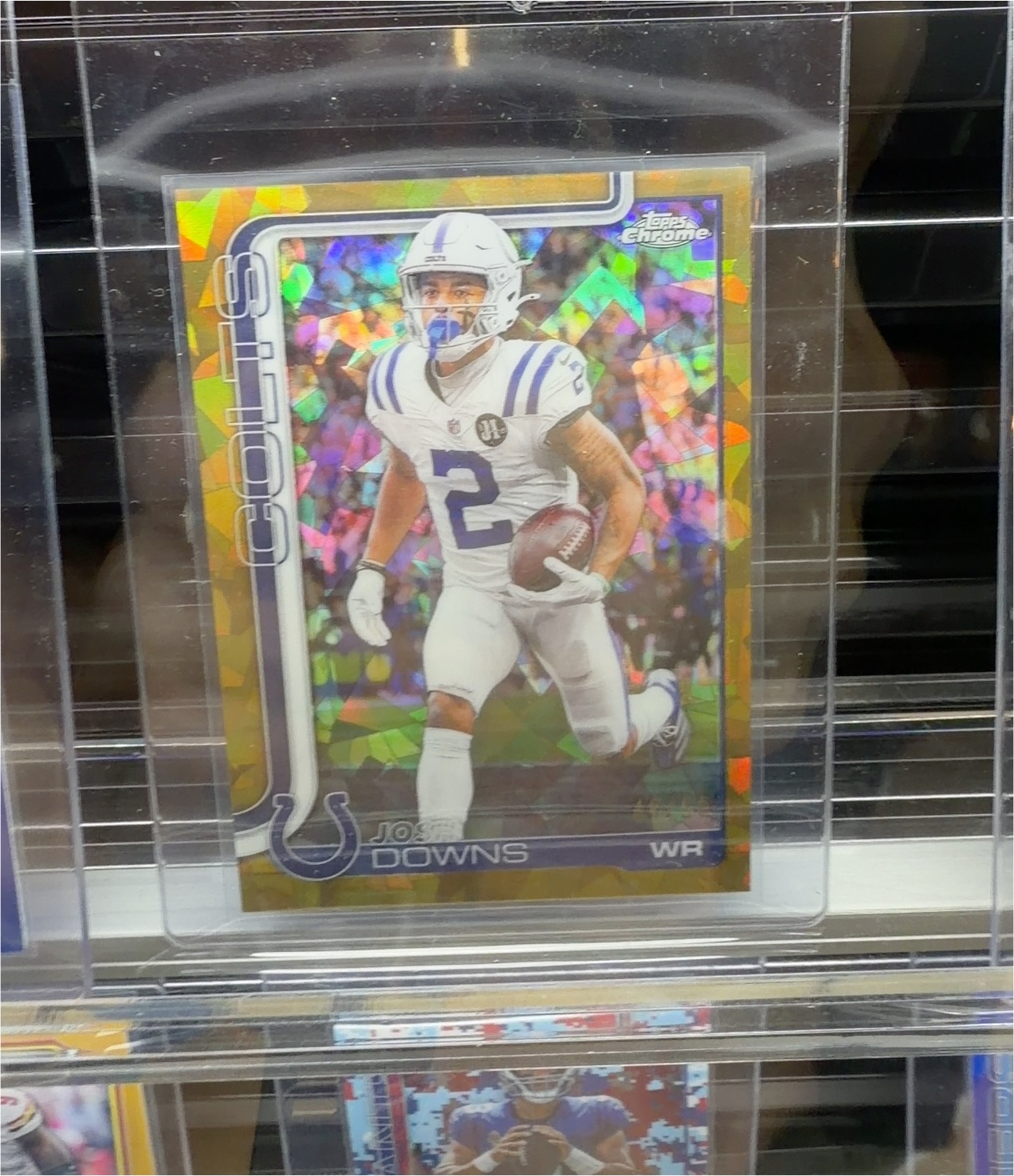 2025 Topps Chrome #127 Josh Downs — front
