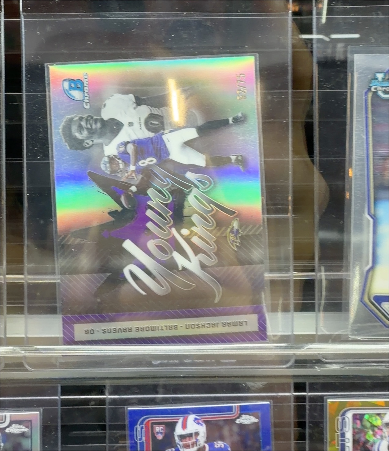 2026 Bowman Chrome #YK-17 Lamar Jackson Young Kings — front