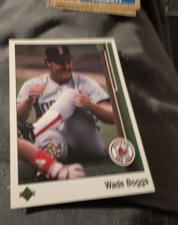 1989 Upper Deck #389 Wade Boggs — front