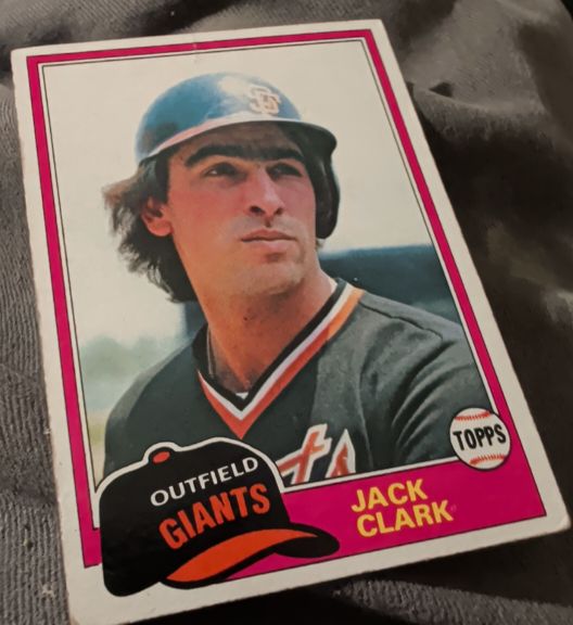 1981 Topps #30 Jack Clark — front