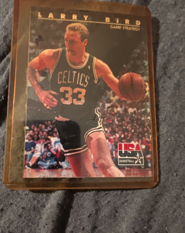 1992 Skybox USA #12 Larry Bird — front
