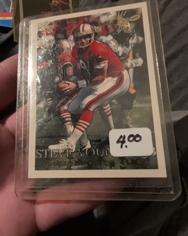 1995 Topps All Pros #AP9 Steve Young — front