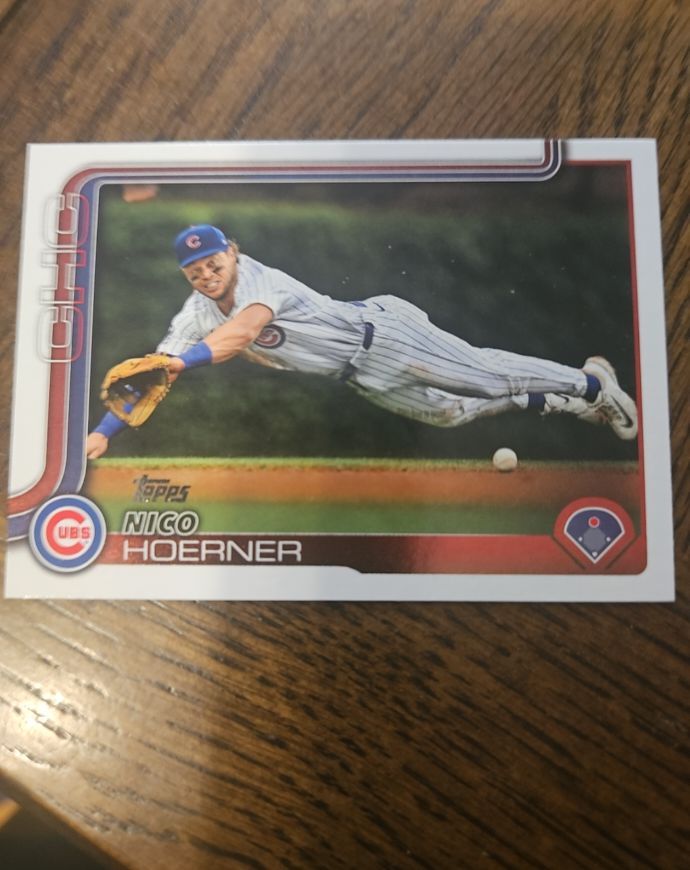 2025 Topps #38 Nico Hoerner — front