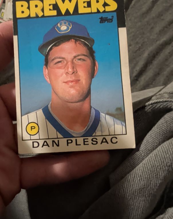 1986 Topps Traded #87T Dan Plesac — front