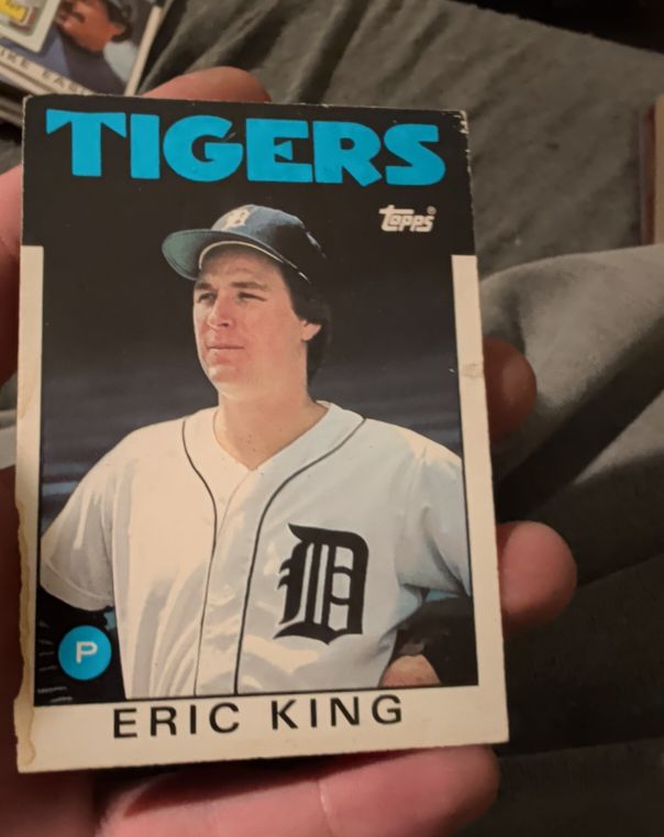1986 Topps Traded #53T Eric King — front