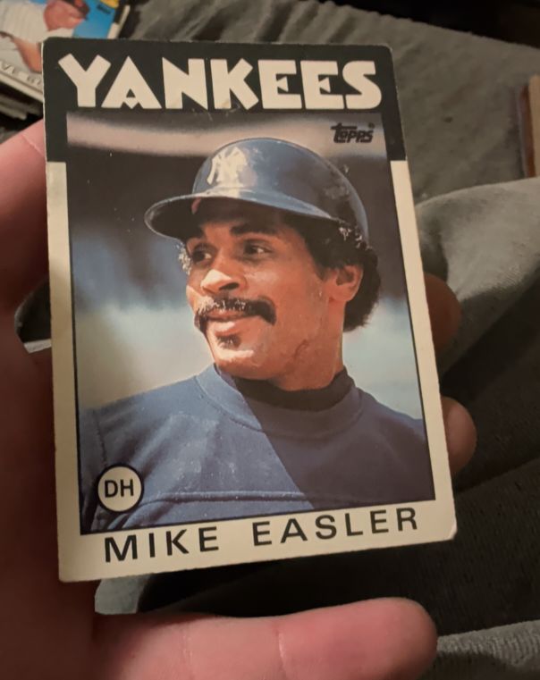 1986 Topps Traded #33T Mike Easler — front