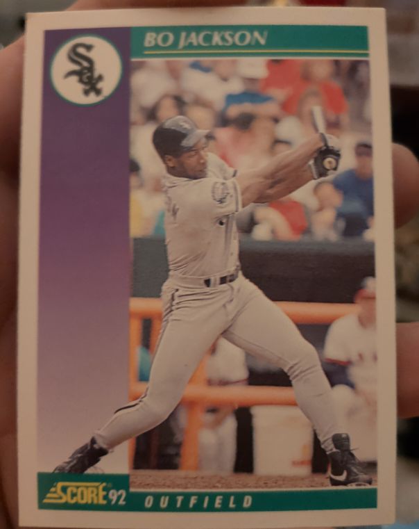 1992 Score #361 Bo Jackson — front