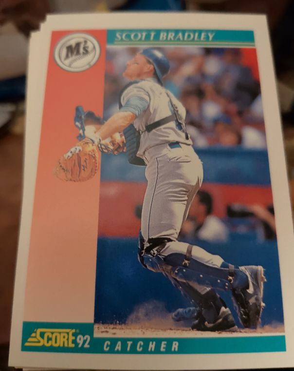 1992 Score #304 Scott Bradley — front