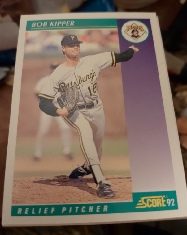 1992 Score #340 Bob Kipper — front