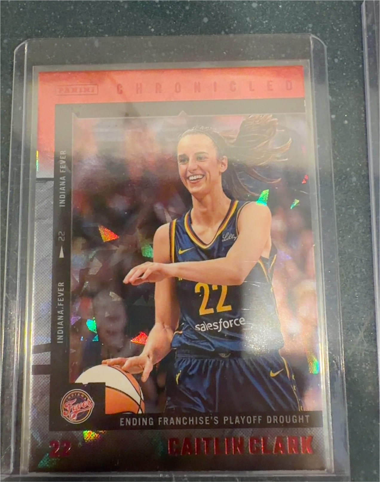 2025 Panini Caitlin Clark Chronicled #14 Caitlin Clark — front