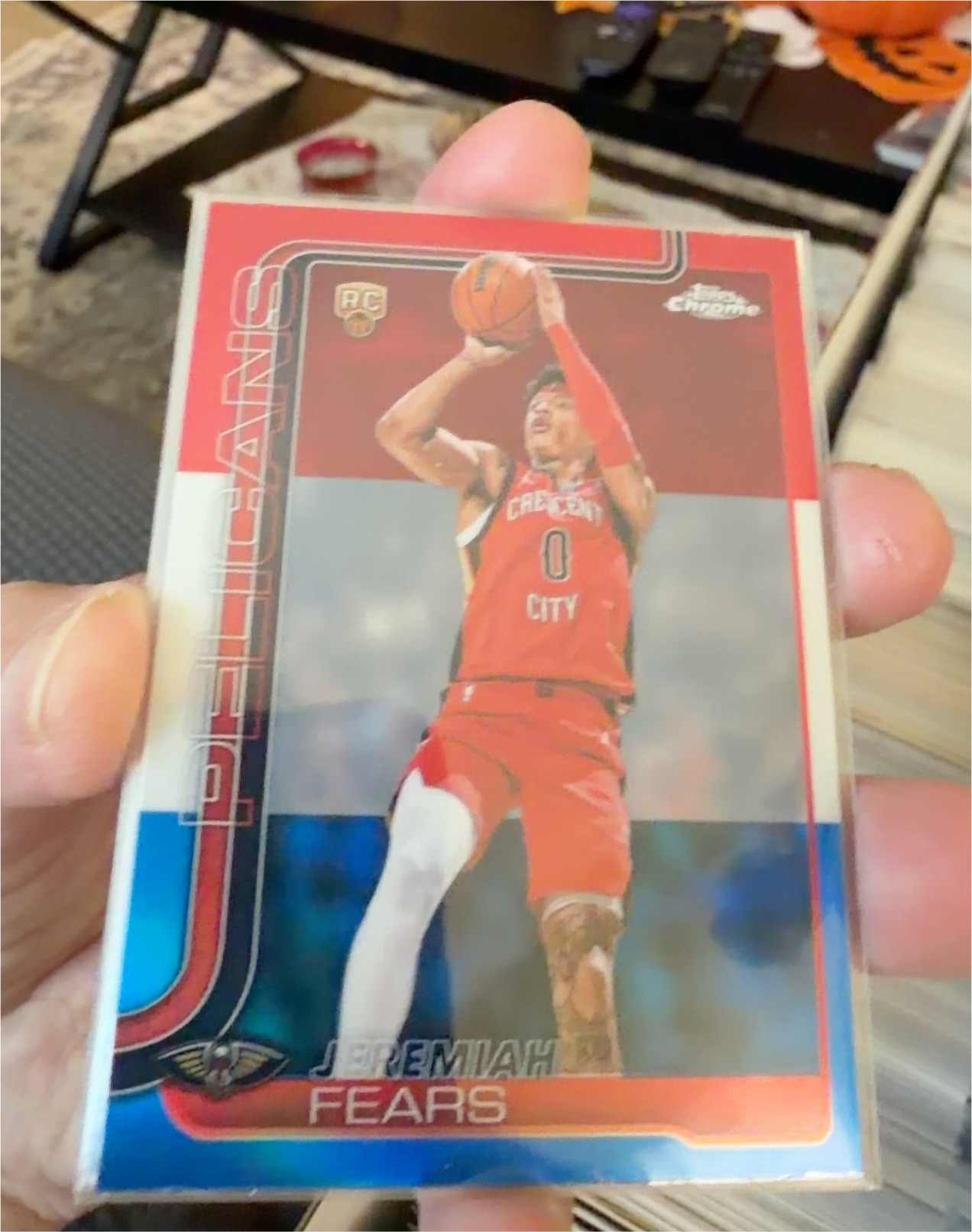 2025 Topps Chrome Update #157 Jeremiah Fears — front