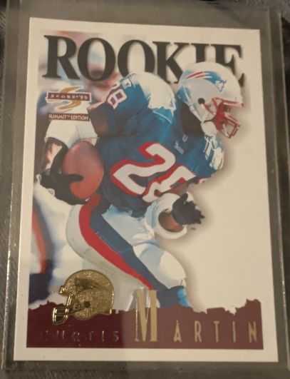 1995 Summit #166 Curtis Martin — front