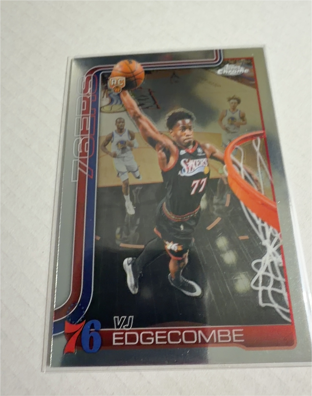 2025 Topps Chrome Update #153 VJ Edgecombe — front