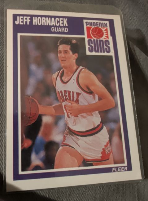 1989 Fleer #121 Jeff Hornacek — front