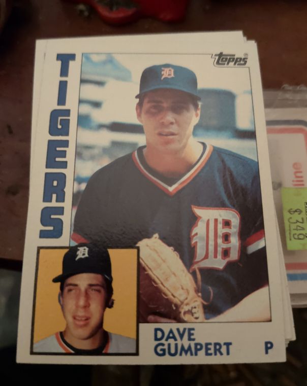 1984 Topps #371 Dave Gumpert — front