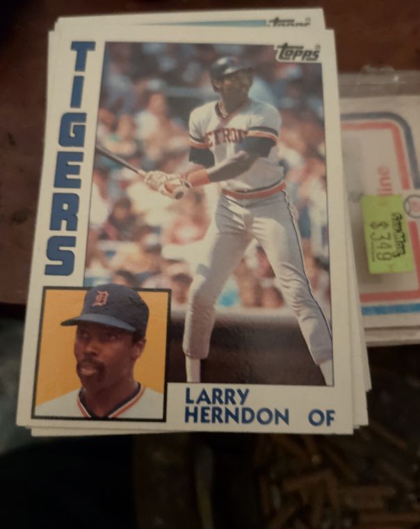 1984 Topps #333 Larry Herndon — front