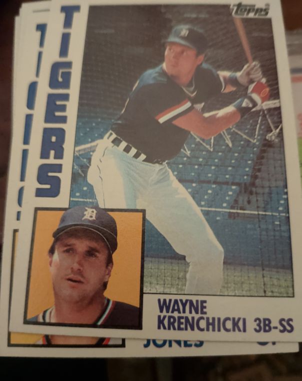 1984 Topps #223 Wayne Krenchicki — front