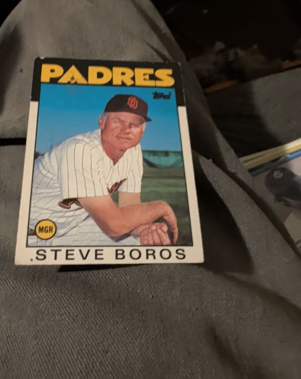 1986 Topps Traded #15T Steve Boros — front