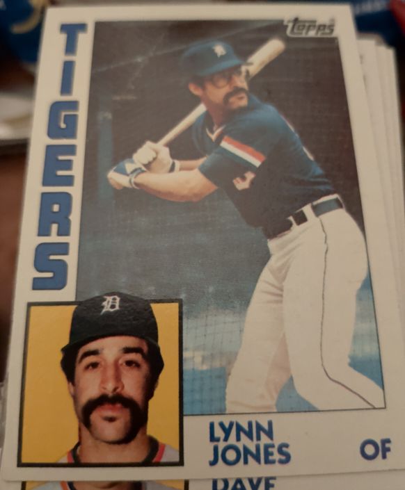 1984 Topps #731 Lynn Jones — front