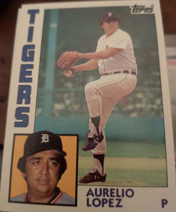 1984 Topps #95 Aurelio Lopez — front
