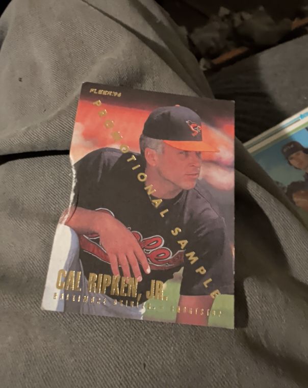1996 Fleer #20 Cal Ripken Jr. — front