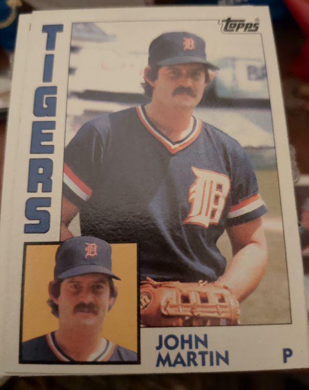 1984 Topps #24 John Martin — front