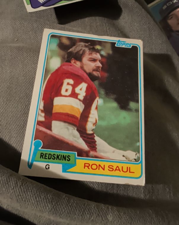 1981 Topps #522 Ron Saul — front