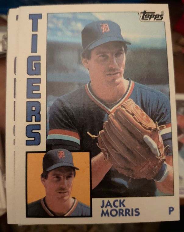 1984 Topps #195 Jack Morris — front