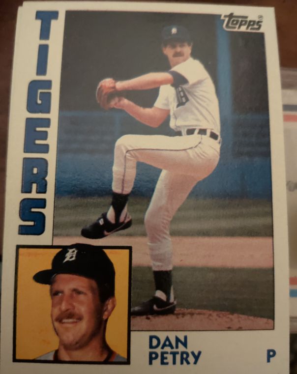 1984 Topps #147 Dan Petry — front