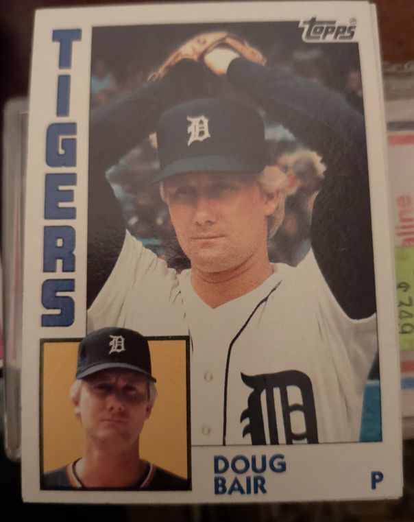 1984 Topps #536 Doug Bair — front