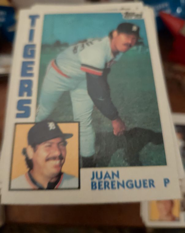 1984 Topps #174 Juan Berenguer — front