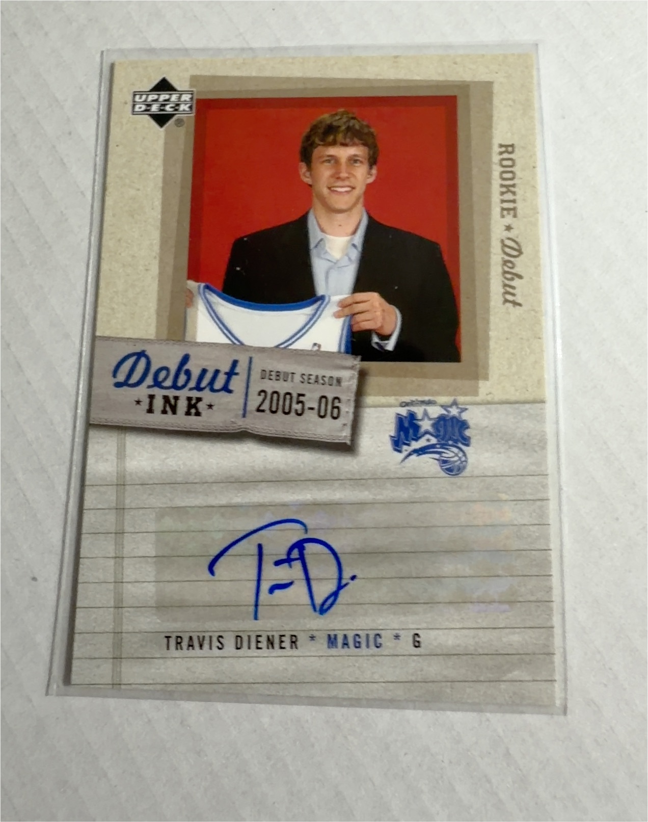 2005-06 Upper Deck Rookie Debut #138 Travis Diener — front