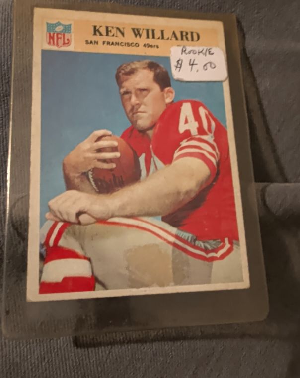 1967 Philadelphia #179 Ken Willard — front