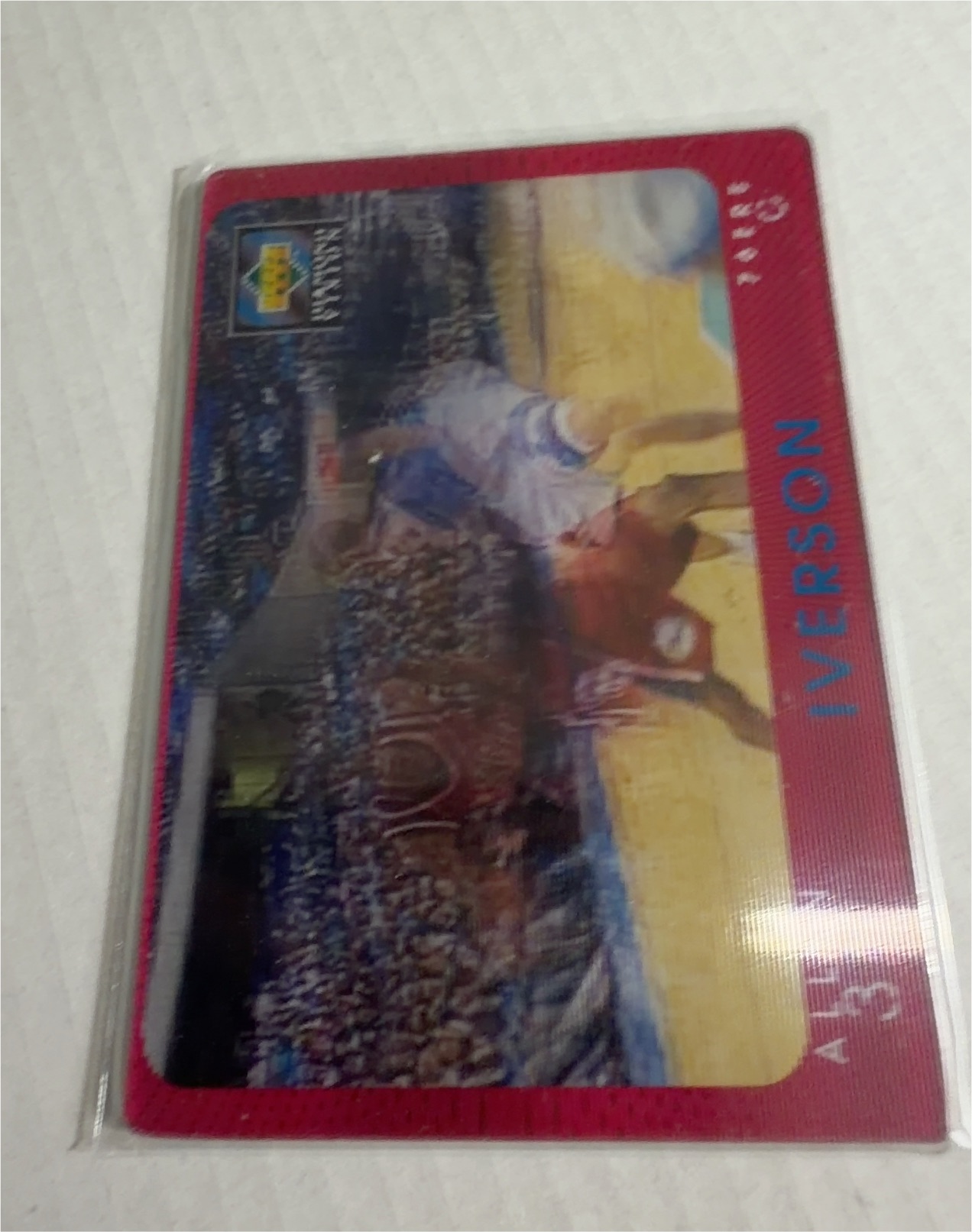 1997 Upper Deck Diamond Vision #20 Allen Iverson — front