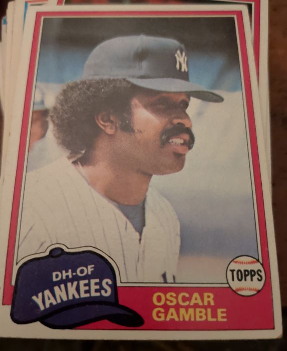 1981 Topps #139 Oscar Gamble — front