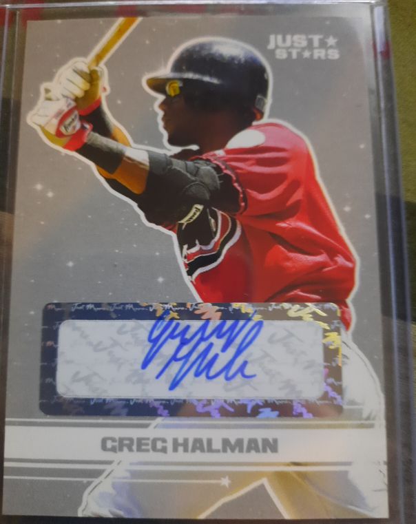 2008 Just Stars Greg Halman — front