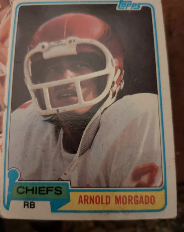 1981 Topps #266 Arnold Morgado — front