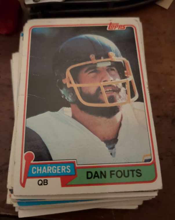1981 Topps #265 Dan Fouts — front